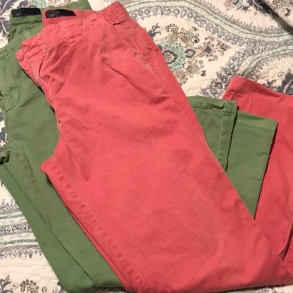 Two for one! Gap Girlfriend chino